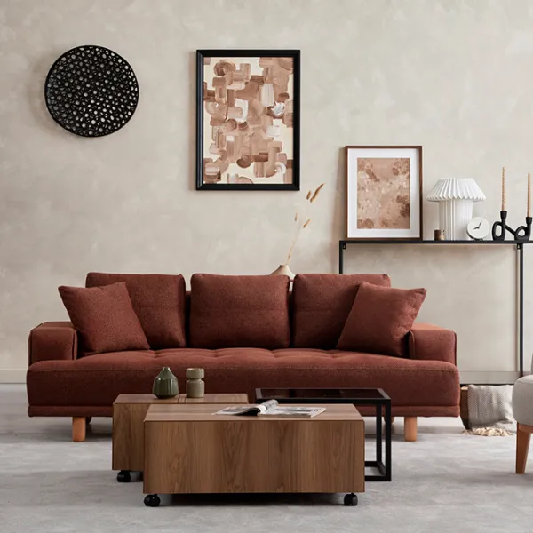 Canapea Evmoda Alya (082844) Sofa / Multicolor photo 4
