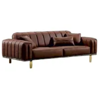 Canapea Dizayno Home Class (080667) Stofă / Brown