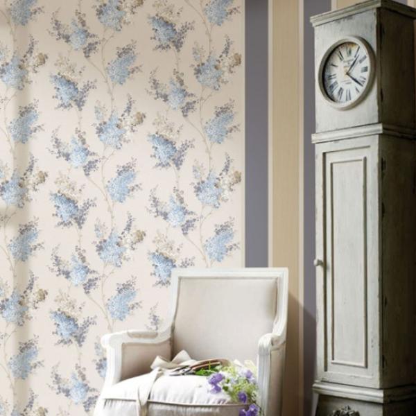 Обои Parato Chic Grey Azure / Флористика photo 2