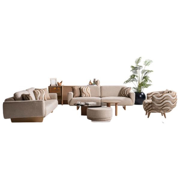 Canapea GUVEN Collection Laros (085695) Stofă / Gray photo 2