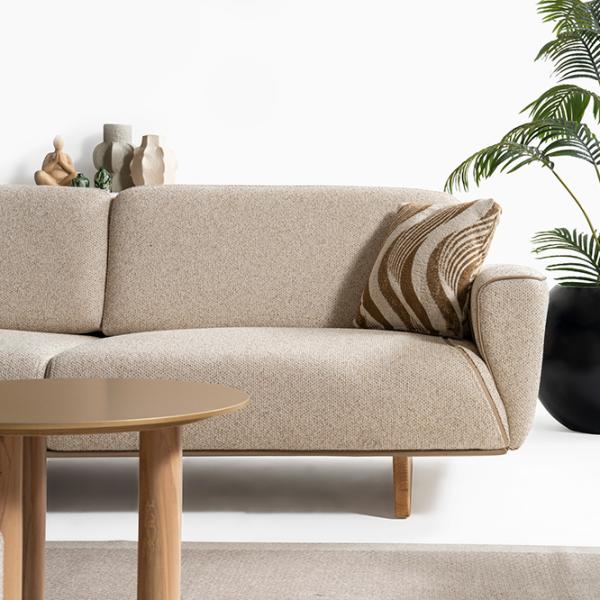 Canapea GUVEN Collection Laros (085695) Stofă / Gray photo 4