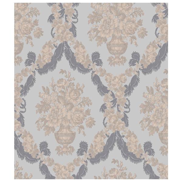 Обои Parato Carlotta Grey / Вензель photo 1