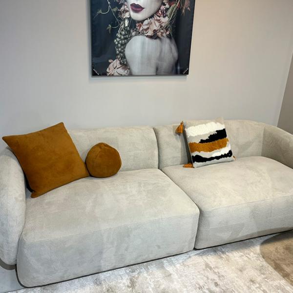 Canapea Luxe Life Monza (084500) Stofă / Gray photo 2