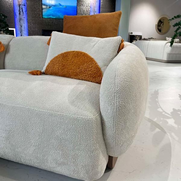 Canapea Luxe Life Monza (084500) Stofă / Gray photo 4