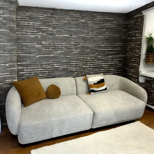 Canapea Luxe Life Monza (084500) Stofă / Gray photo 5