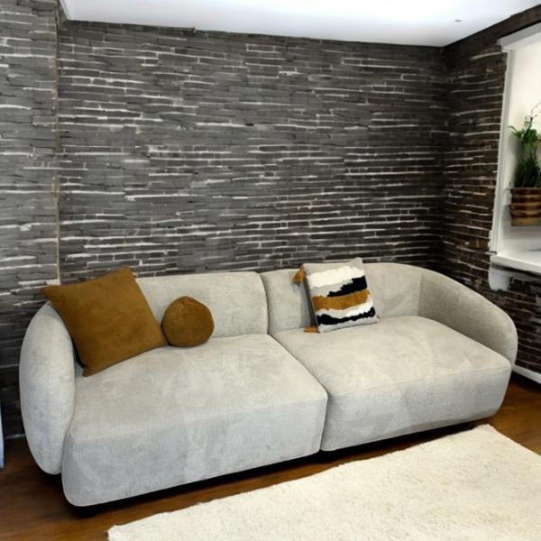 Canapea Luxe Life Monza (084500) Stofă / Gray photo 5