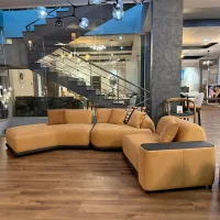 Угловой диван Woox Home Bonn (085625) Ткань / Коричневый photo 4