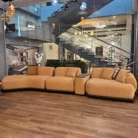 Угловой диван Woox Home Bonn (085625) Ткань / Коричневый photo 7