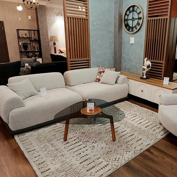 Canapea Woox Home Bonn (085627) Stofă / Gray photo 4