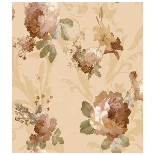 Обои Parato Carlotta Бежевый / Флористика photo 1