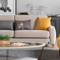 Canapea Luxe Life Comfort (083058) Stofă / Gray photo 6
