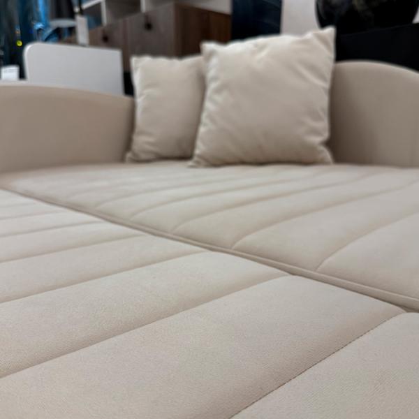Canapea Evmoda Grand (081442) Stofă / Gray photo 5