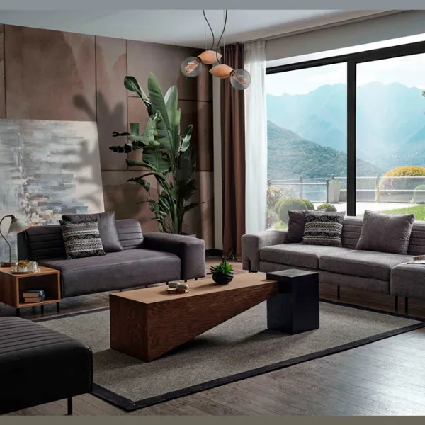 Угловой диван Dizayno Home Blazer (079982) Ткань / Тёмно-серый photo 7