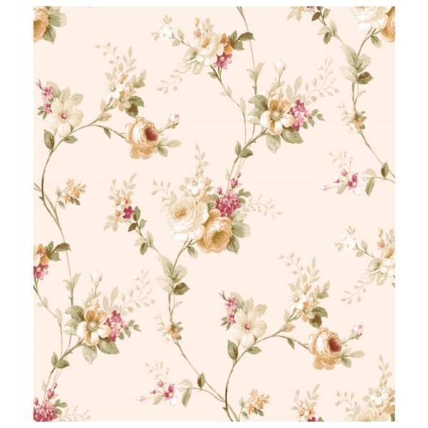 Tapete Parato Mirtilla Beige / Floristică photo 1