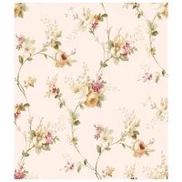 Обои Parato Mirtilla Бежевый / Флористика