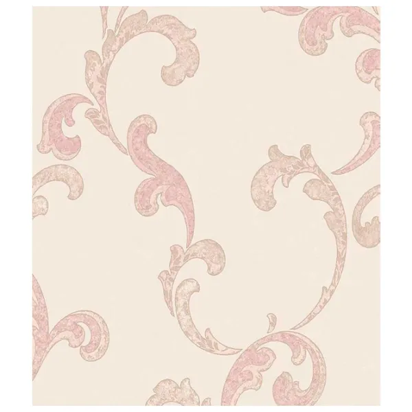 Tapete Parato Romanza Pink Beige / Floristică photo 1
