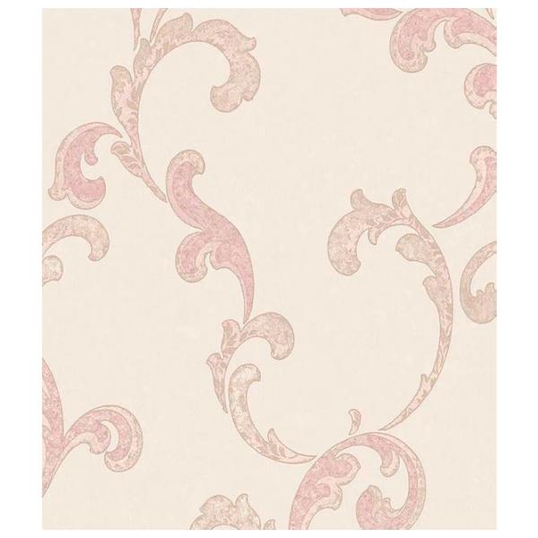 Tapete Parato Romanza Pink Beige / Floristică photo 1