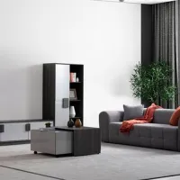 Canapea Evmoda Almera (082854) Stofă / Gray photo 2