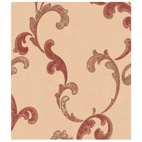 Tapete Parato Romanza Beige Red / Floristică photo 1