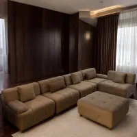 Set de canapele Agaf Loft (084438) Stofă / Brown photo 4