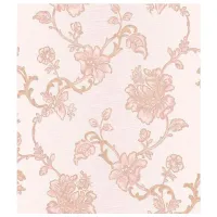 Обои Parato Prima Dama Бежевый Розовый / Флористика