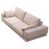 Canapea Dizayno Home Lucca (079978) Stofă / Gray