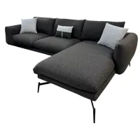 Canapea de colț Dizayno Home Bold Mini (079460) Stofă / Black