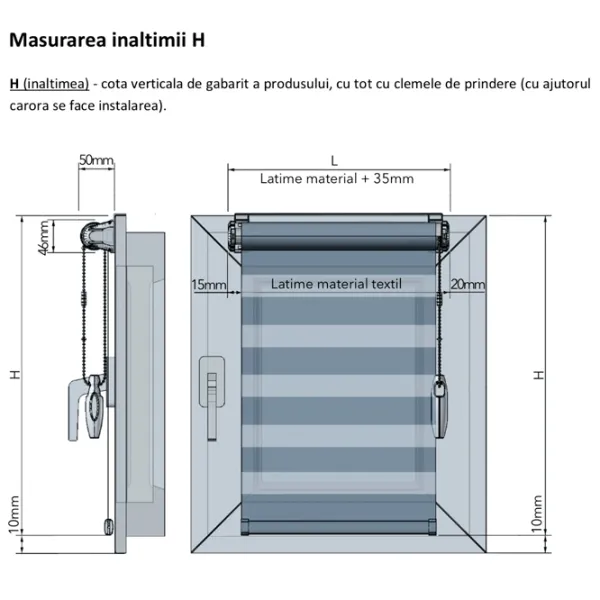 Жалюзи Msrolls Akant A 202 1700 мм x 650 мм photo 3