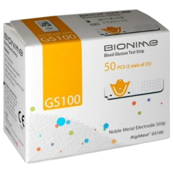 Teste Glicemie Bionime GS100 White photo 1
