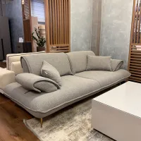 Canapea Dizayno Home Como (079983) Stofă / Gray photo 4