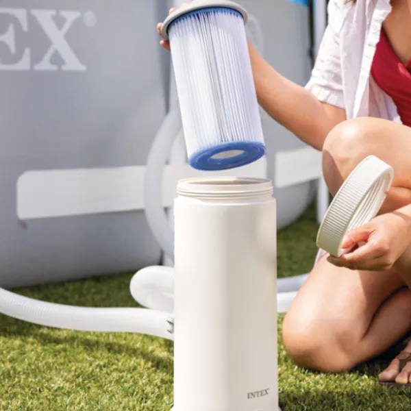 Фильтр-Насос Intex Krystal Clear C1000 Белый photo 4