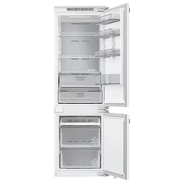 Frigider încorporabil Samsung BRB80F26BDF0EO cu congelator jos 272 l / 177.5 cm / White photo 3