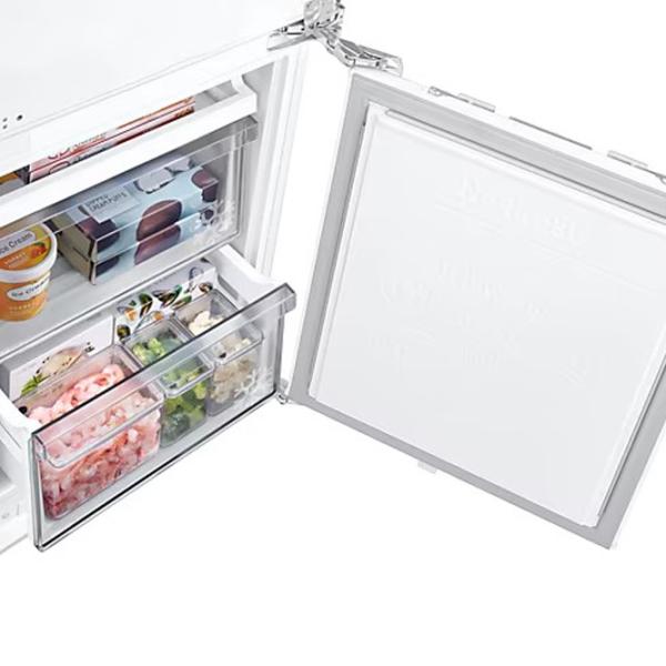 Frigider încorporabil Samsung BRB80F26BDF0EO cu congelator jos 272 l / 177.5 cm / White photo 6