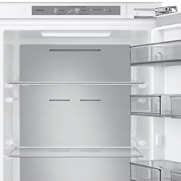 Frigider încorporabil Samsung BRB80F26BDF0EO cu congelator jos 272 l / 177.5 cm / White photo 7