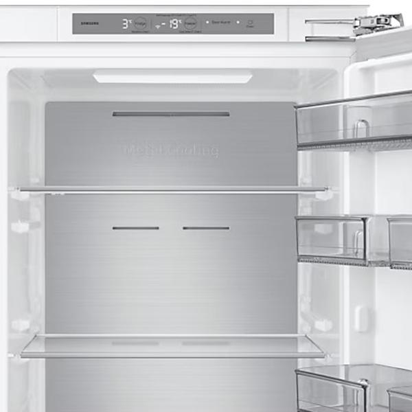 Frigider încorporabil Samsung BRB80F26BDF0EO cu congelator jos 272 l / 177.5 cm / White photo 7