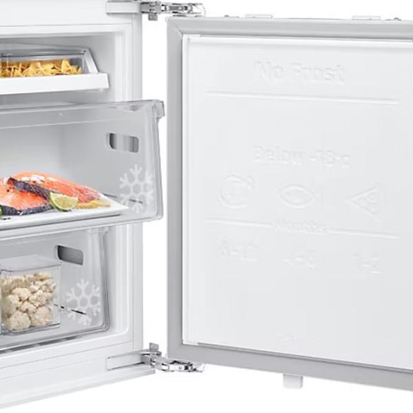 Frigider încorporabil Samsung BRB80F26BDF0EO cu congelator jos 272 l / 177.5 cm / White photo 9