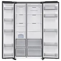 Frigider Samsung RS70F65QEFEO Side by Side 635 l / 178 cm / Black photo 3