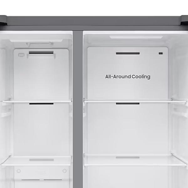 Frigider Samsung RS70F65QEFEO Side by Side 635 l / 178 cm / Black photo 8