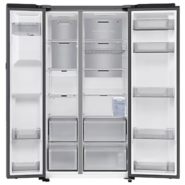 Frigider Samsung RS80F67KCTEO Side by Side 652 l / 178 cm / Inox photo 3