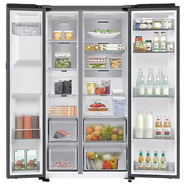 Frigider Samsung RS80F67KCTEO Side by Side 652 l / 178 cm / Inox photo 6