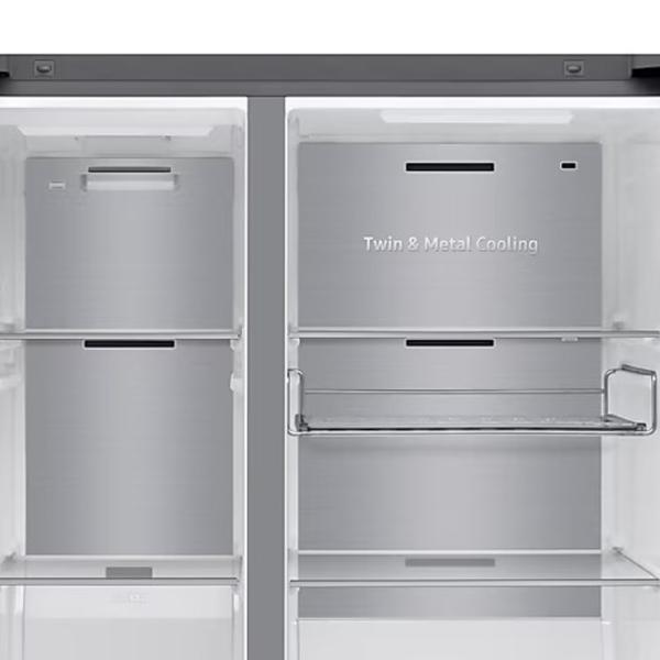 Frigider Samsung RS80F67KCTEO Side by Side 652 l / 178 cm / Inox photo 10