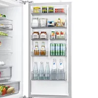 Frigider încorporabil Samsung BRB80F30ADF0EO cu congelator jos 272 l / 193.5 cm / White photo 12