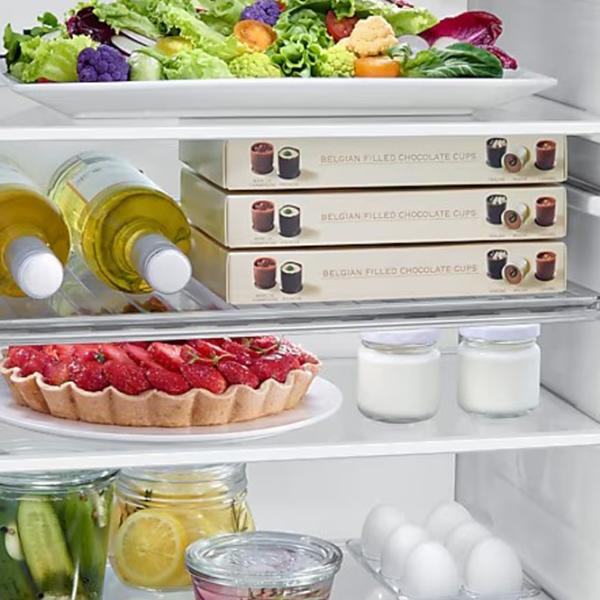 Frigider încorporabil Samsung BRB70F30AES0EO cu congelator jos 298 l / 193.5 cm / White photo 10