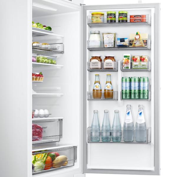 Frigider încorporabil Samsung BRB70F30AES0EO cu congelator jos 298 l / 193.5 cm / White photo 11