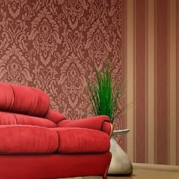 Tapete Parato Anthea Beige Red / Benzi photo 2