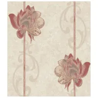 Обои Parato Nobile Beige Red / Флористика