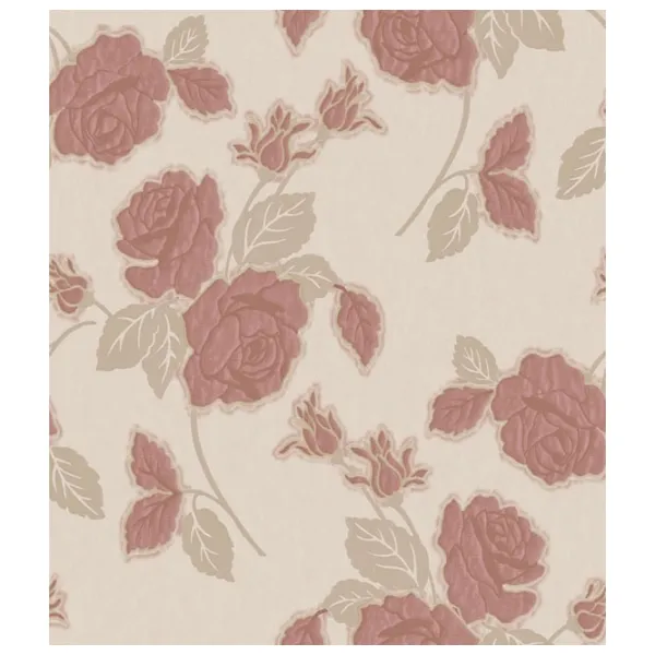 Обои Parato Nobile Beige Red / Флористика photo 1