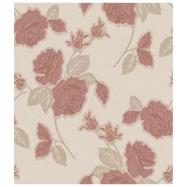 Обои Parato Nobile Beige Red / Флористика photo 1