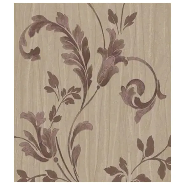 Обои Parato Deha Бежевый Фиолетовый / Декор photo 1