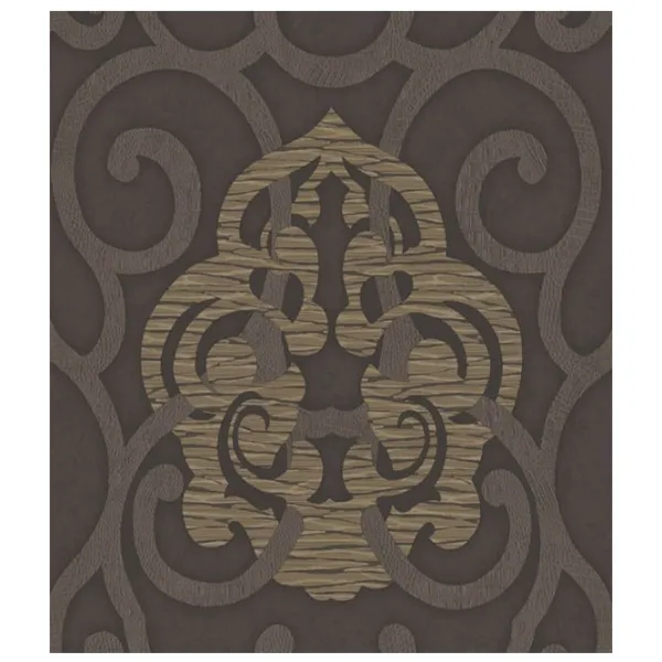 Обои Parato Talento Brown Grey / Орнамент photo 1